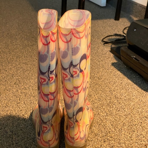 COACH rain boots - Picture 2 of 5